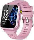 Smart Watch for Kids with 36 Games HD Touch Touchscreen Alarm Clock, Camera Music Player Pedometer Flashlight 12/24 hr Video & Audio Recording, Toys Gift for 3-12 Years Old Girls