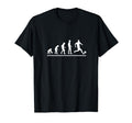 Soccer Player Evolution Funny Soccer T-Shirt - Unique Graphic for Adults