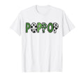 Soccer Poppop Birthday Soccer Player T-Shirt - Trendy Graphic for Adults