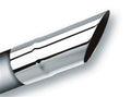 Borla Universal Polished Tip Single Round Angle-Cut (inlet 2 1/2in. Outlet 2 1/2in) *NO Returns* 20107