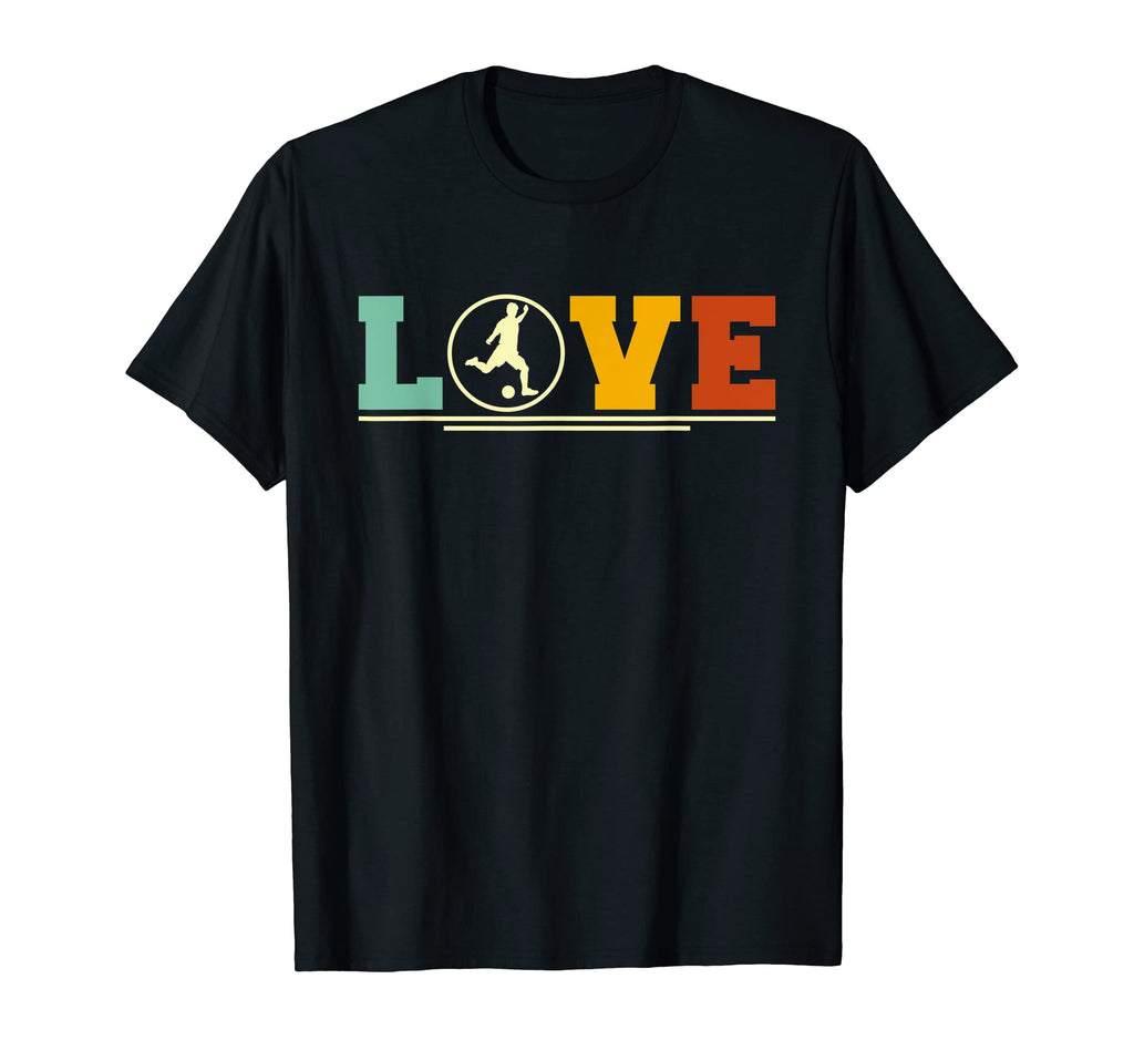 Love Soccer Player Coach Trainer T-Shirt - Trendy Graphic for Adults
