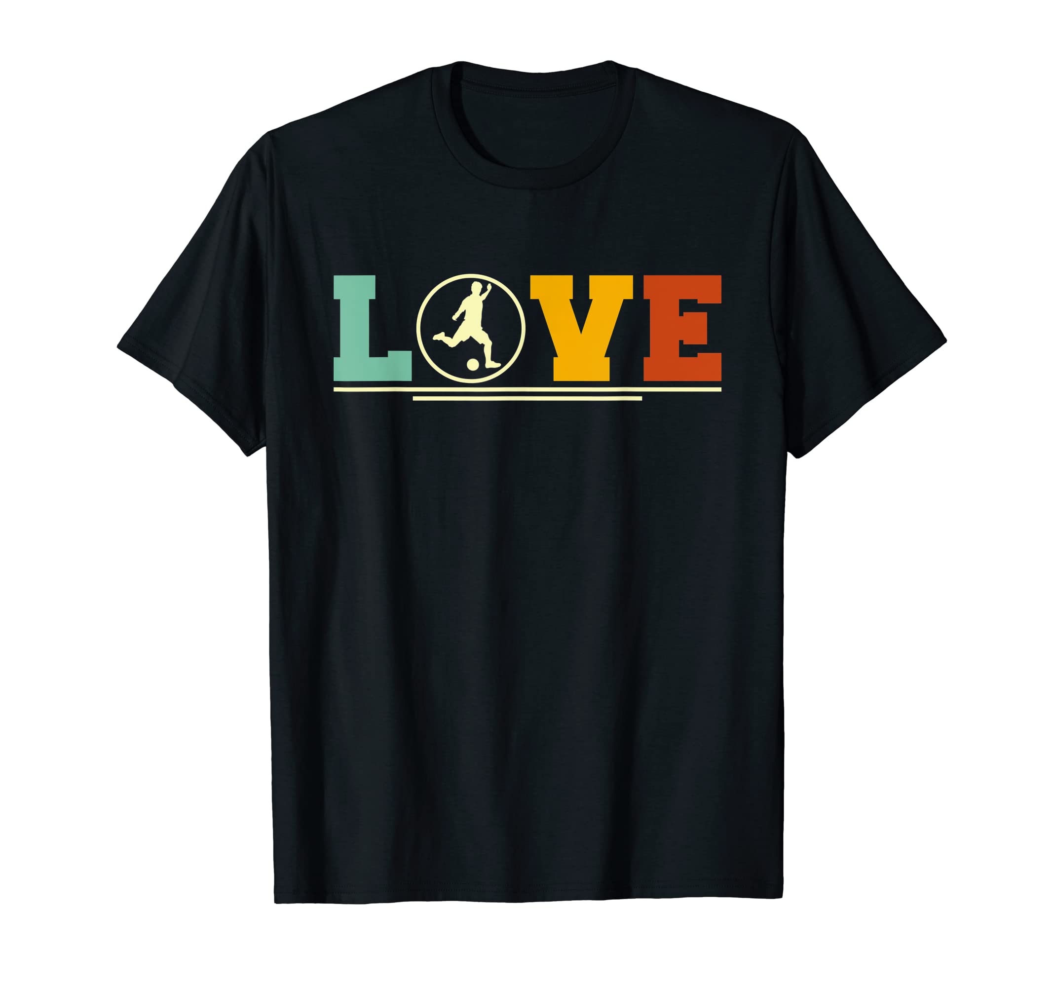 Love Soccer Player Coach Trainer T-Shirt - Trendy Graphic for Adults