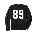 Number 89 Backside 80S 90S Team Sweatshirt - Streetwear Style Men Women