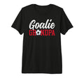 Mens Soccer Goalie Grandpa Soccer T-Shirt - Custom Art Print for Adults