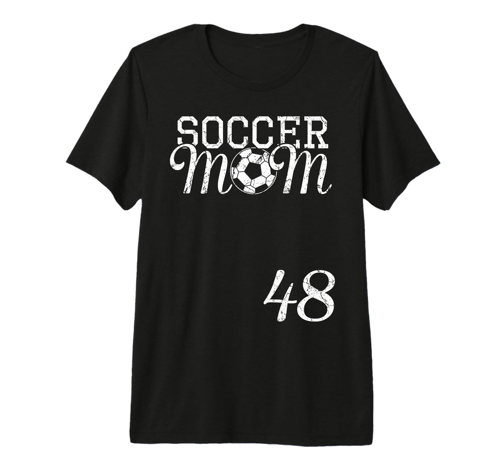 Soccer Mom Jersey Number 48 Favorite T-Shirt - Streetwear Style for Adults
