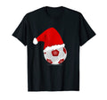 Funny Soccer Ball Holiday Soccer T-Shirt - Casual Everyday Wear for Adults