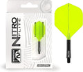 RED DRAGON Darts – Nitro Flite Integrated Flight & Shaft System – No.2 Shape and Design - Available in Short, Intermediate & Medium - Available in Variety of Colours - Professional Darts Accessories