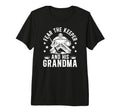 Funny Hockey Keeper Grandma T-Shirt - Casual Everyday Wear Men Women