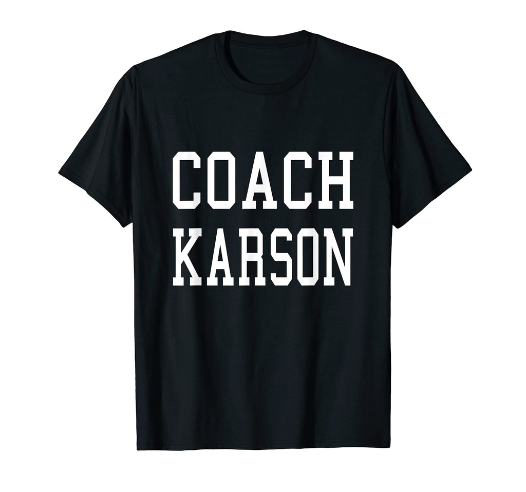 Coach Karson Custom Football Soccer T-Shirt - Streetwear Style Men Women