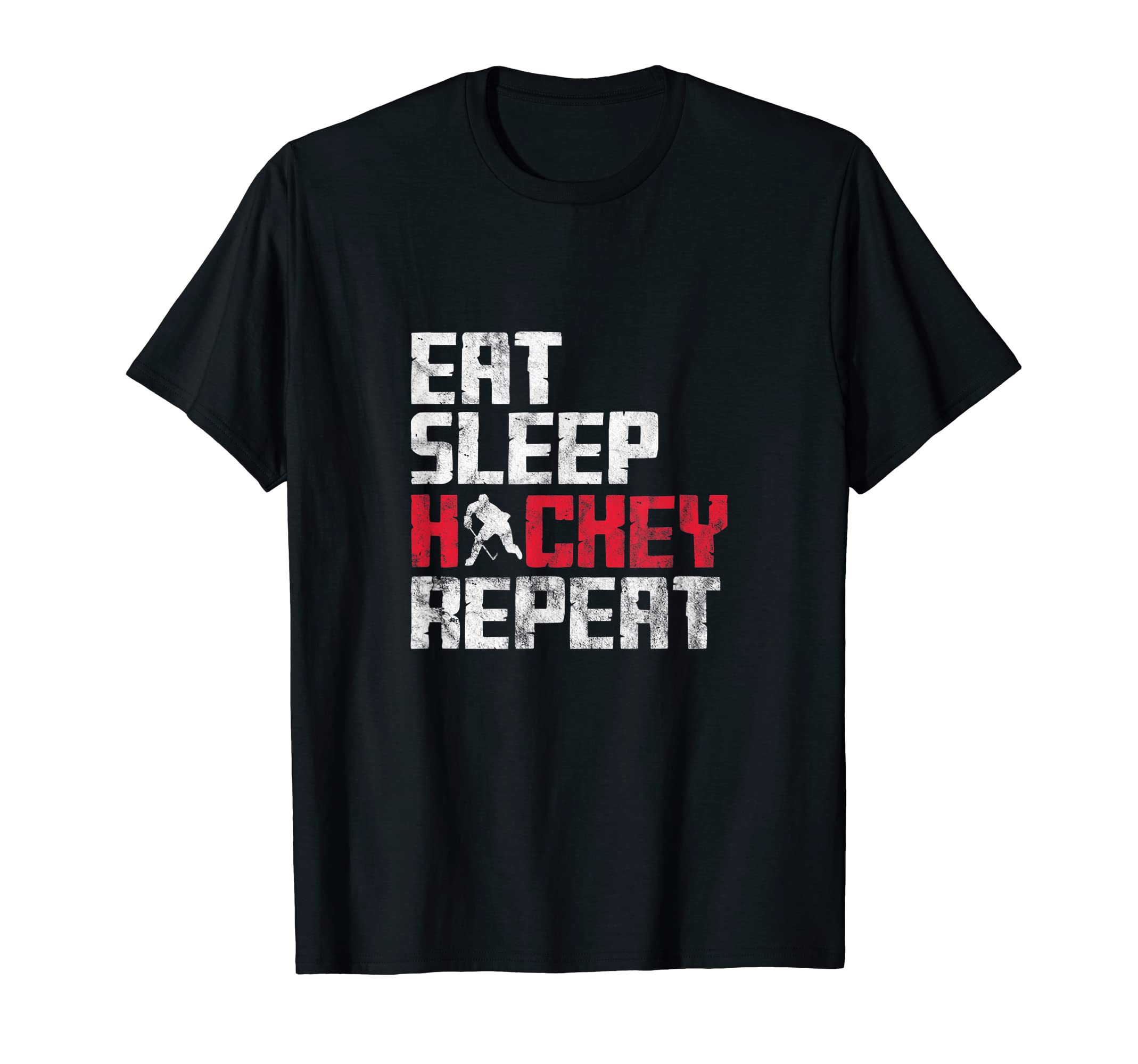 Ice Hockey Player Hockey Team Goalie T-Shirt - Novelty Apparel Men Women