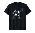 Soccer Sports Funny Dabbing Soccer T-Shirt - Casual Everyday Wear Unisex