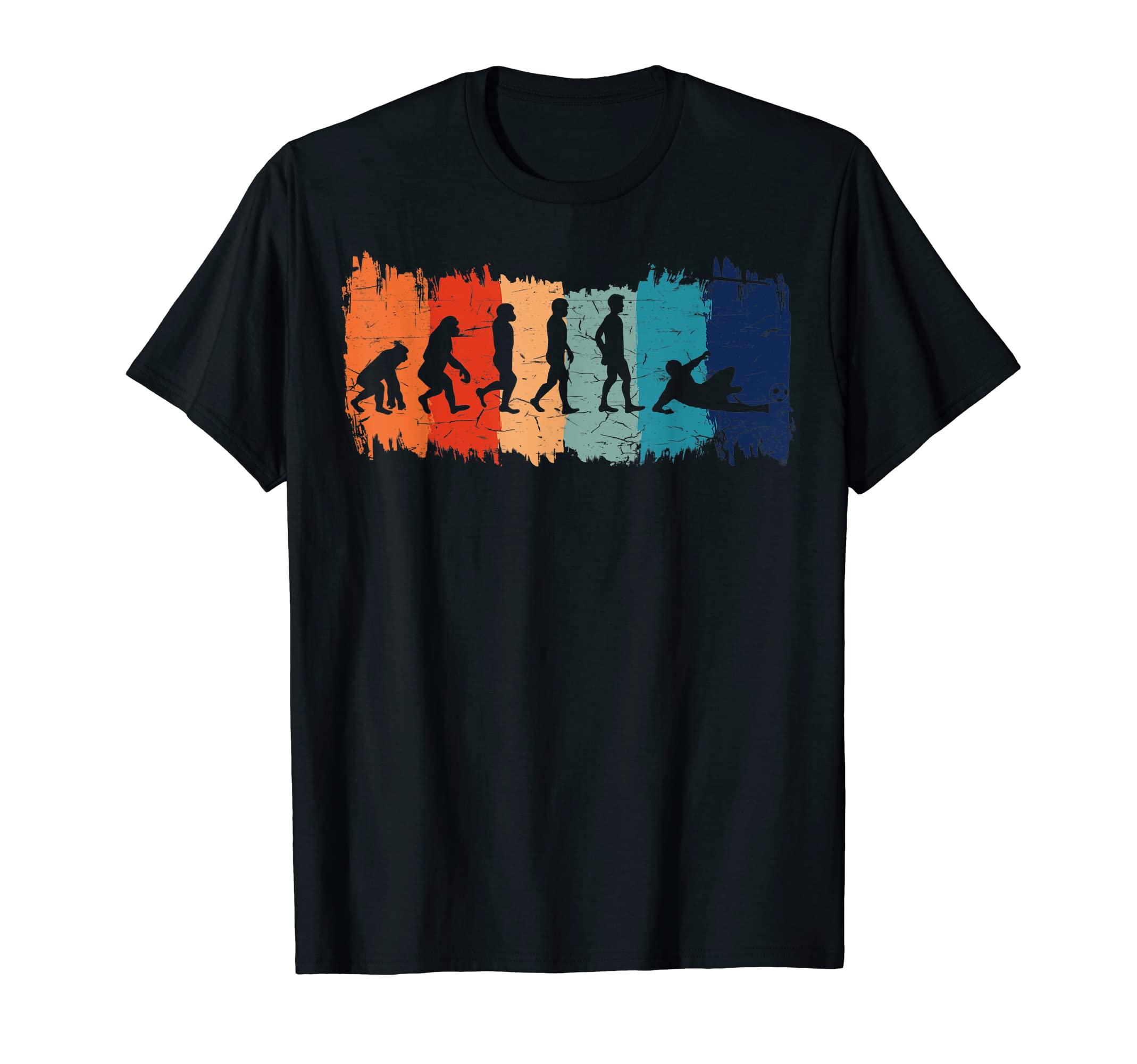Soccer Evolution Soccer Player T-Shirt - Unique Graphic Unisex