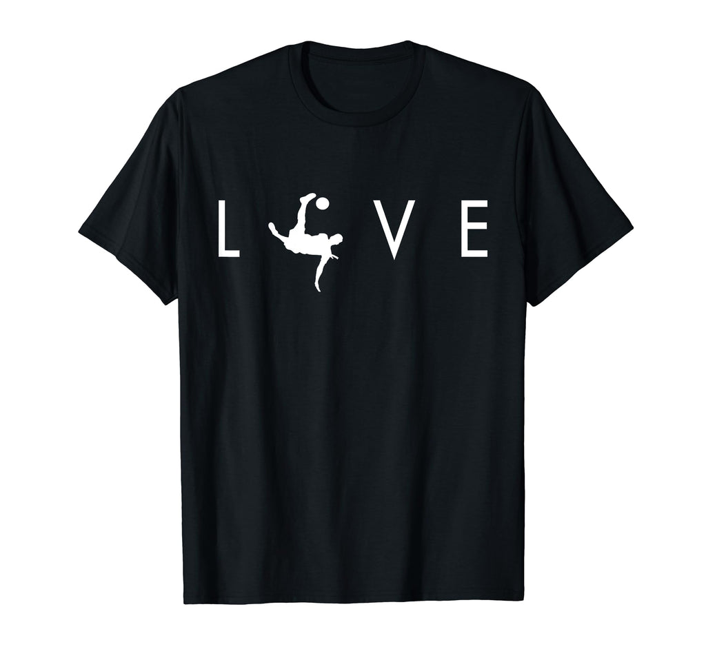 Love Soccer I Love Soccer Sport Player T-Shirt - Fun Novelty Design Unisex