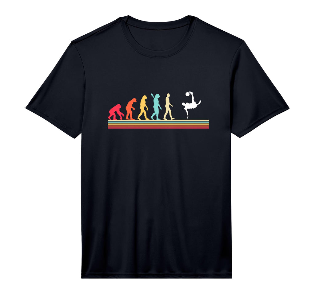 Mens Evolution Soccer And Football Fan T-Shirt - Streetwear Style Unisex