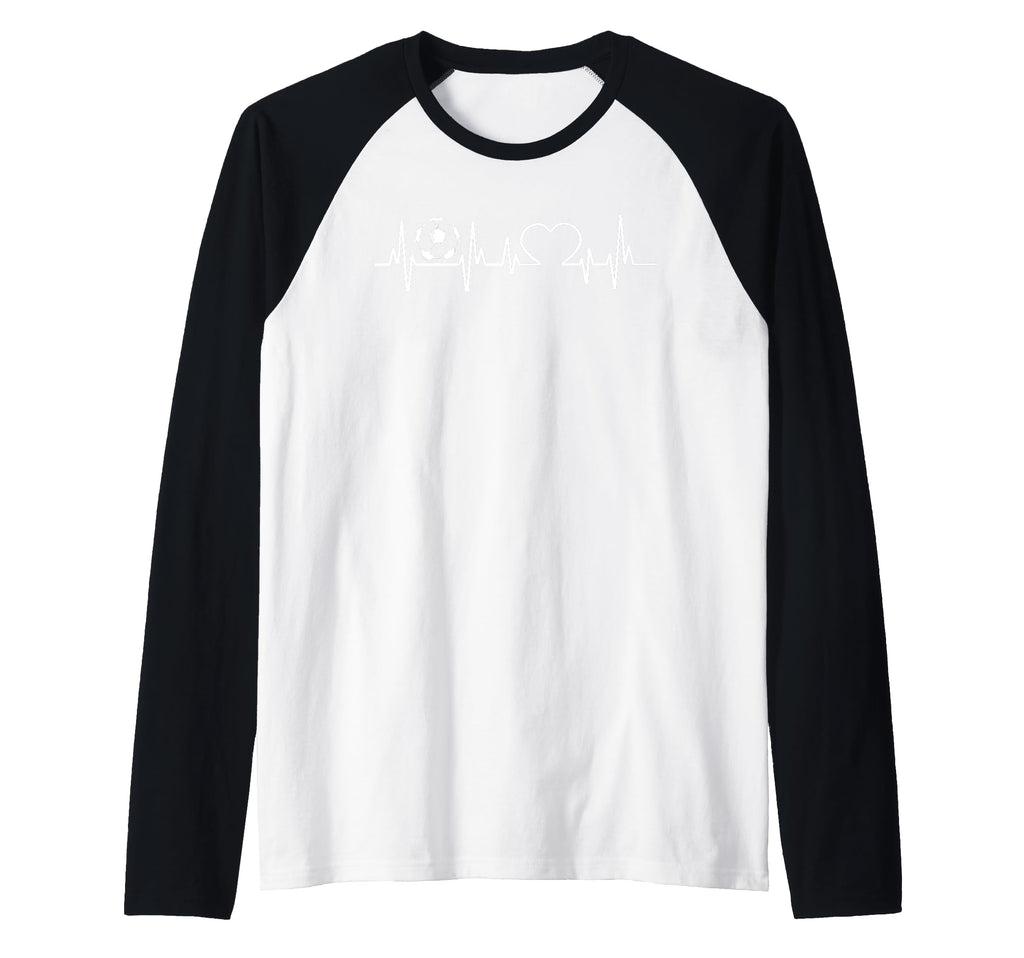 Soccer Heart Beat Pulse Play Sports Hoodie - Aesthetic Graphic for Adults