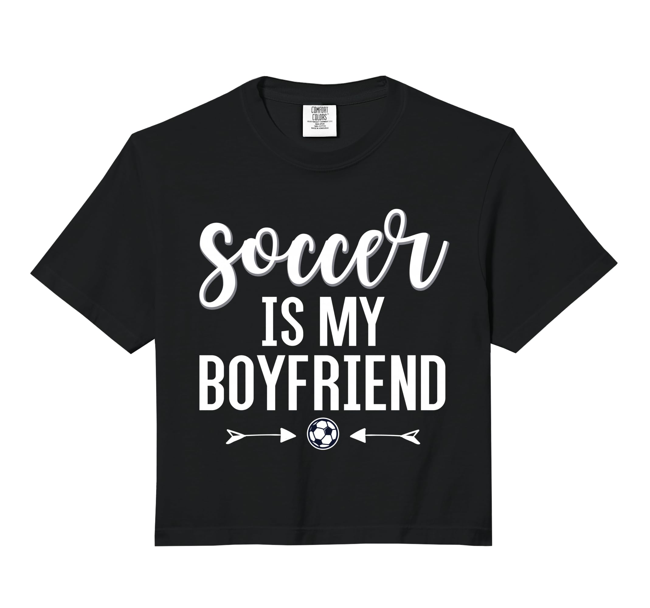 Soccer Is My Boyfriend Funny Soccer Hoodie - Custom Art Print Unisex