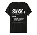 Assistant Head Coach Asst Coach T-Shirt - Casual Everyday Wear Unisex