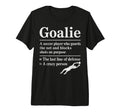 Goalie Soccer Player Who Guards Net T-Shirt - Custom Art Print Men Women