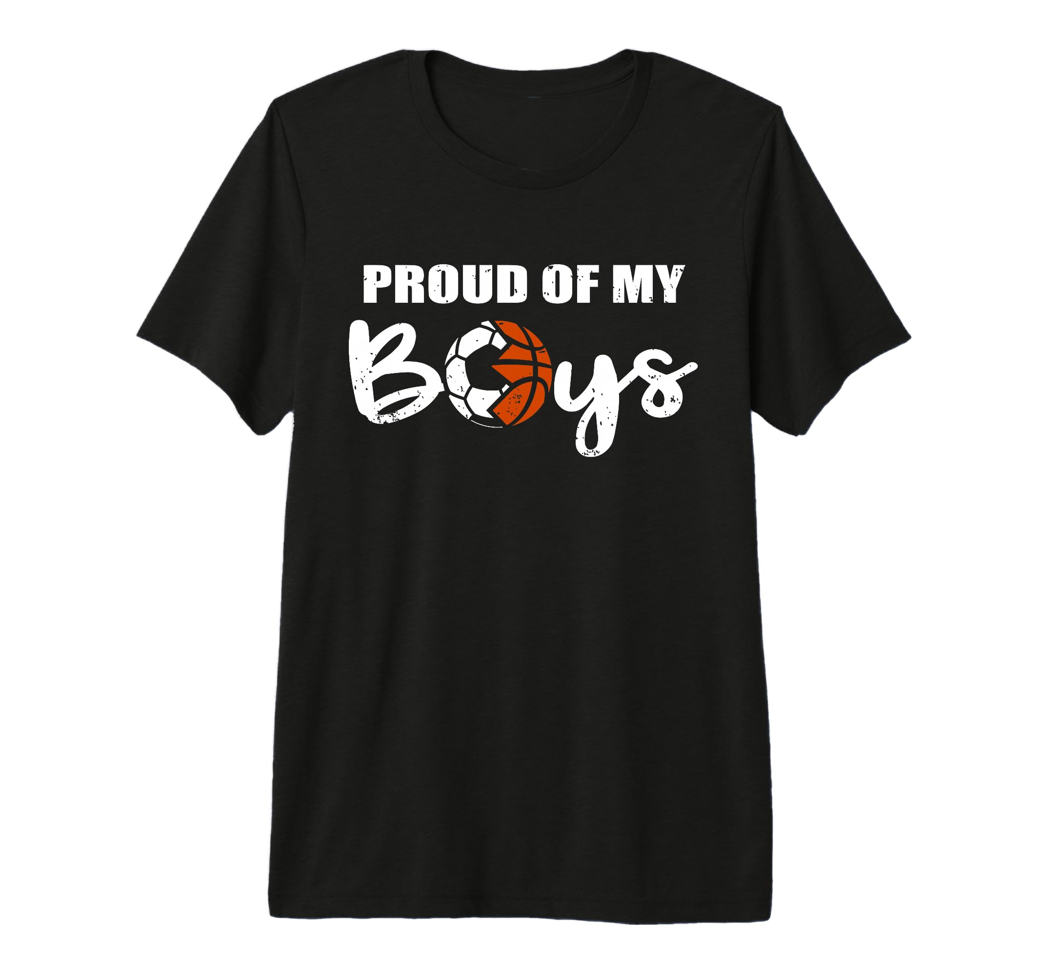 Proud My Funny Soccer Basketball T-Shirt - Casual Everyday Wear Men Women