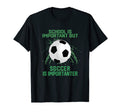 School Is Important But Soccer Is T-Shirt - Custom Art Print Men Women