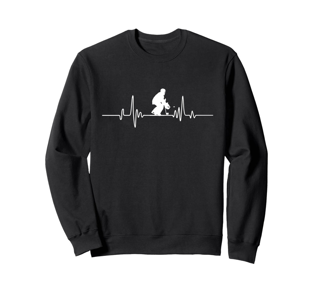 Ice Hockey Player Goalkeeper Ice Hockey Sweatshirt - Unique Graphic Unisex