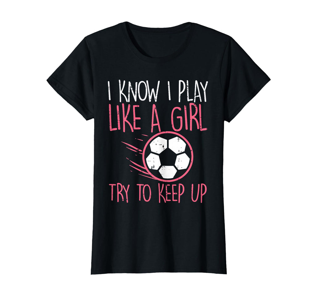 I Play Like Soccer Football Player T-Shirt - Minimalist Print for Adults