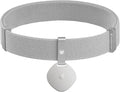 Safety Cat Collar and ID Tag Set - Elastic Quick Release Non Breakaway Personalized Anodized Aluminum Engraved Pet Name Tag, Lightweight for Kitten Small Large Cats