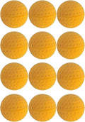 Cat Golf Balls for Indoor Cats Toy Ball Kitten Toys Interactive Cat Ball Sponge Foam Sponge Soccer Balls (Yellow)