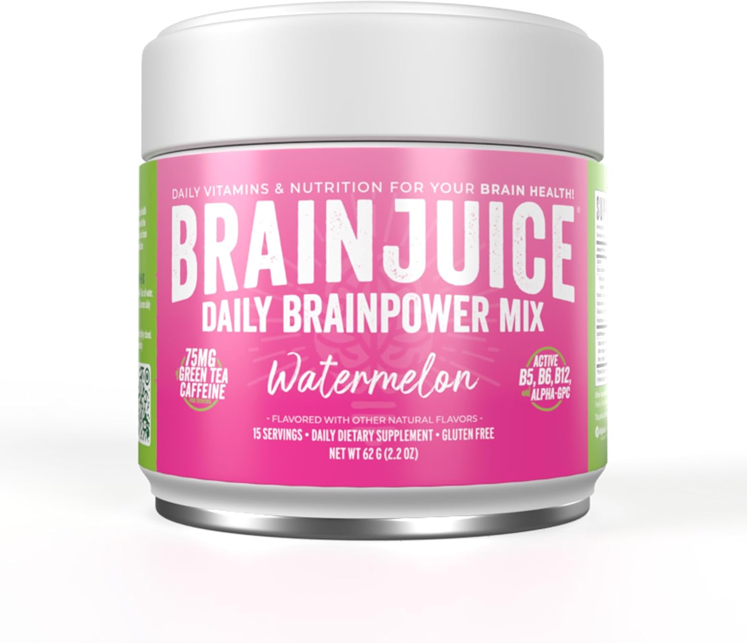 Brain Juice Watermelon Powder, Original, 2.2 Oz.