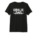 Mens Ice Hockey Goalie Dad Hockey T-Shirt - Unique Graphic Men Women