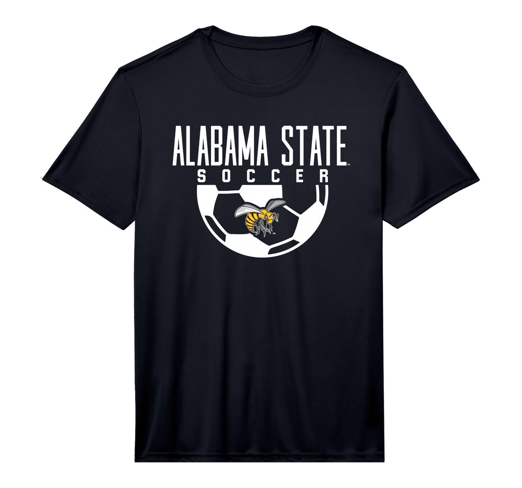 Alabama State University Hornets Soccer T-Shirt - Trendy Graphic Men Women