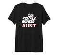 Ball Aunt Heart Soccer Volleyball T-Shirt - Minimalist Print Men Women