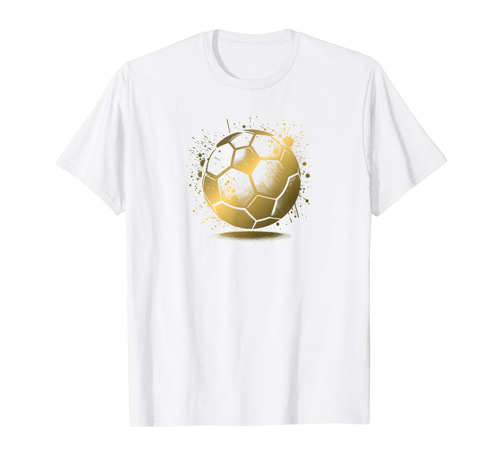 Minimal Soccer T-Shirt - Graphic Print Men Women