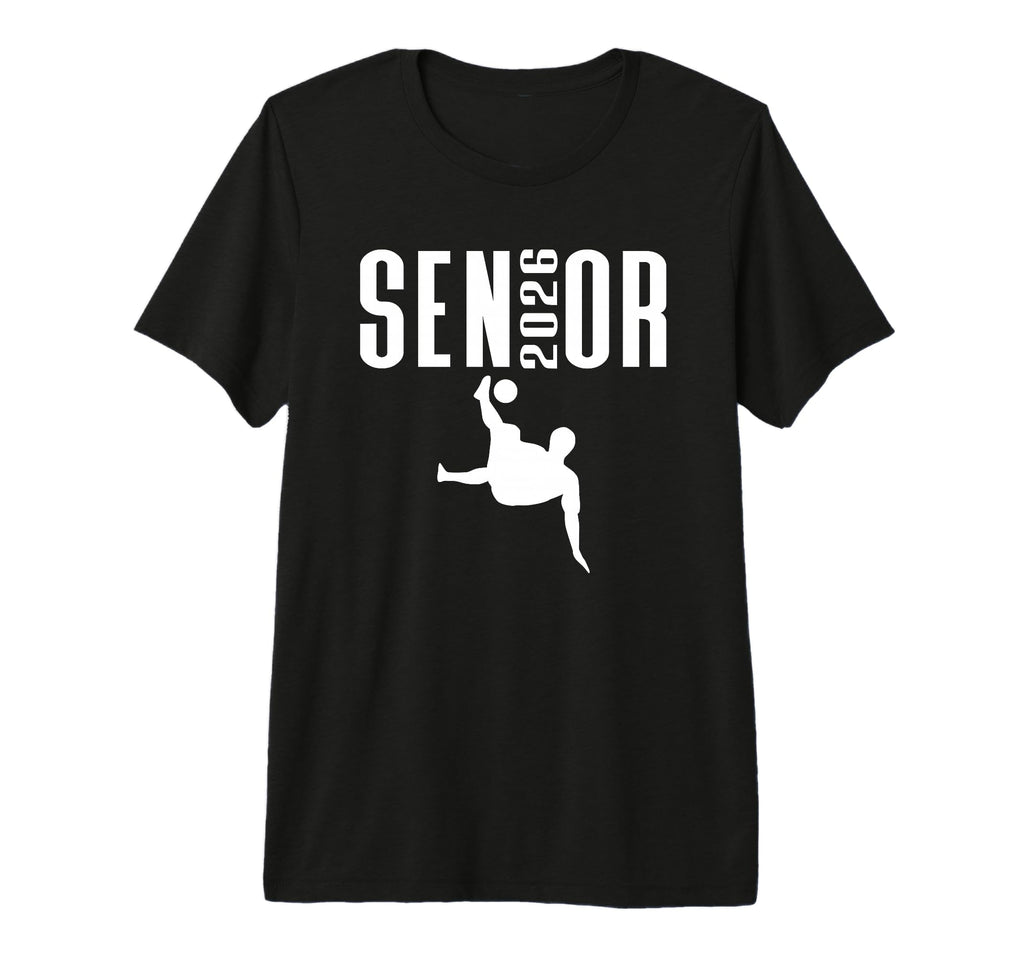 Class 2026 Senior Sports Themed Soccer T-Shirt - Unique Graphic Unisex