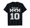 Proud Senior Soccer Mom Custom Jersey T-Shirt - Graphic Print Unisex