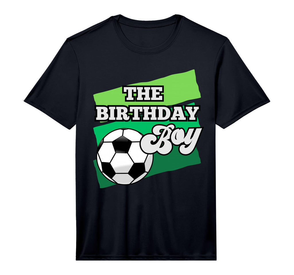 Soccer Themed Birthday Party Birthday T-Shirt - Trendy Graphic for Adults