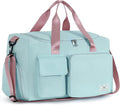 FIORETTO Women's Gym Duffle Bag with Shoes Compartment, 37L Capacity, Ideal for Travel, Gym, Sports, Duffel, Weekender