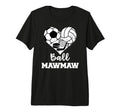 Ball Mawmaw Funny Soccer Volleyball T-Shirt - Minimalist Print Unisex