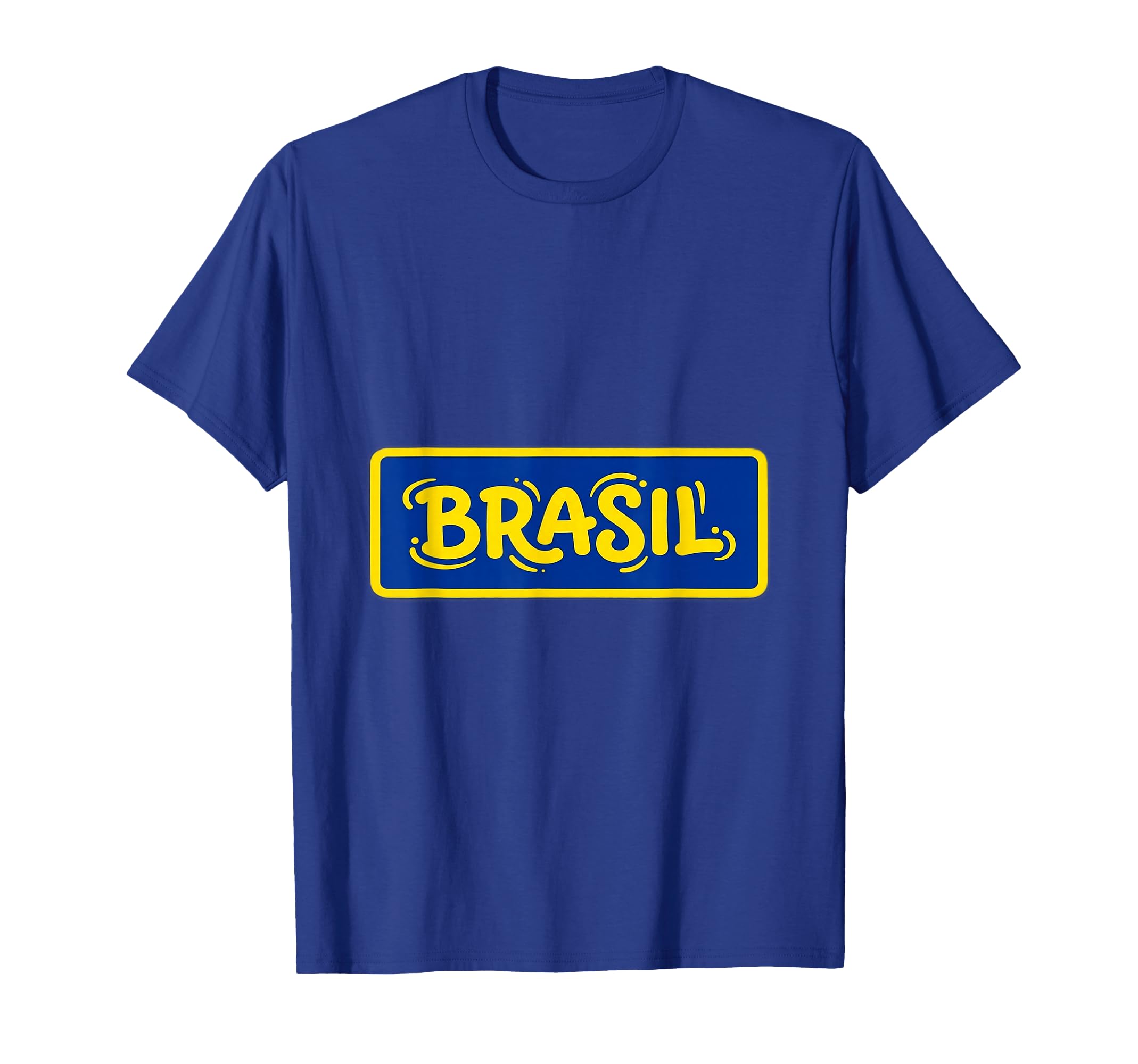 Brazil Football Soccer T-Shirt - Minimalist Print Unisex