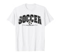 Soccer Mama Funny Sport T-Shirt - Fun Novelty Design for Adults