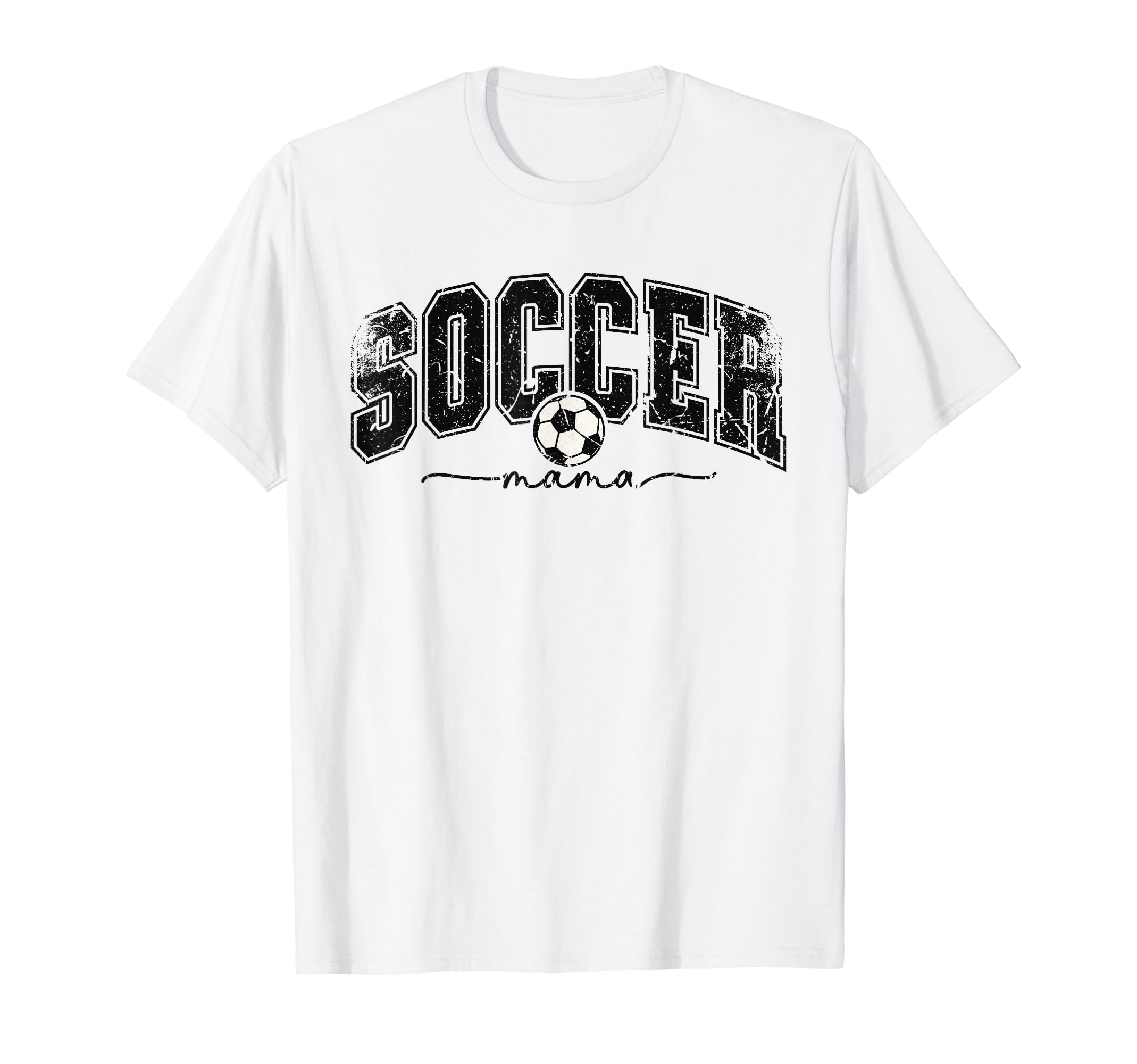 Soccer Mama Funny Sport T-Shirt - Fun Novelty Design for Adults