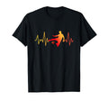Soccer And Heartbeat T-Shirt - Fun Novelty Design Unisex