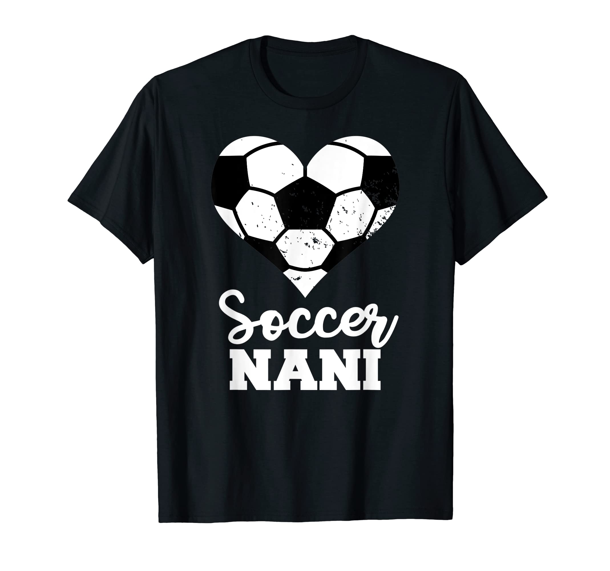 Soccer Nani Funny Soccer Heart T-Shirt - Streetwear Style Men Women