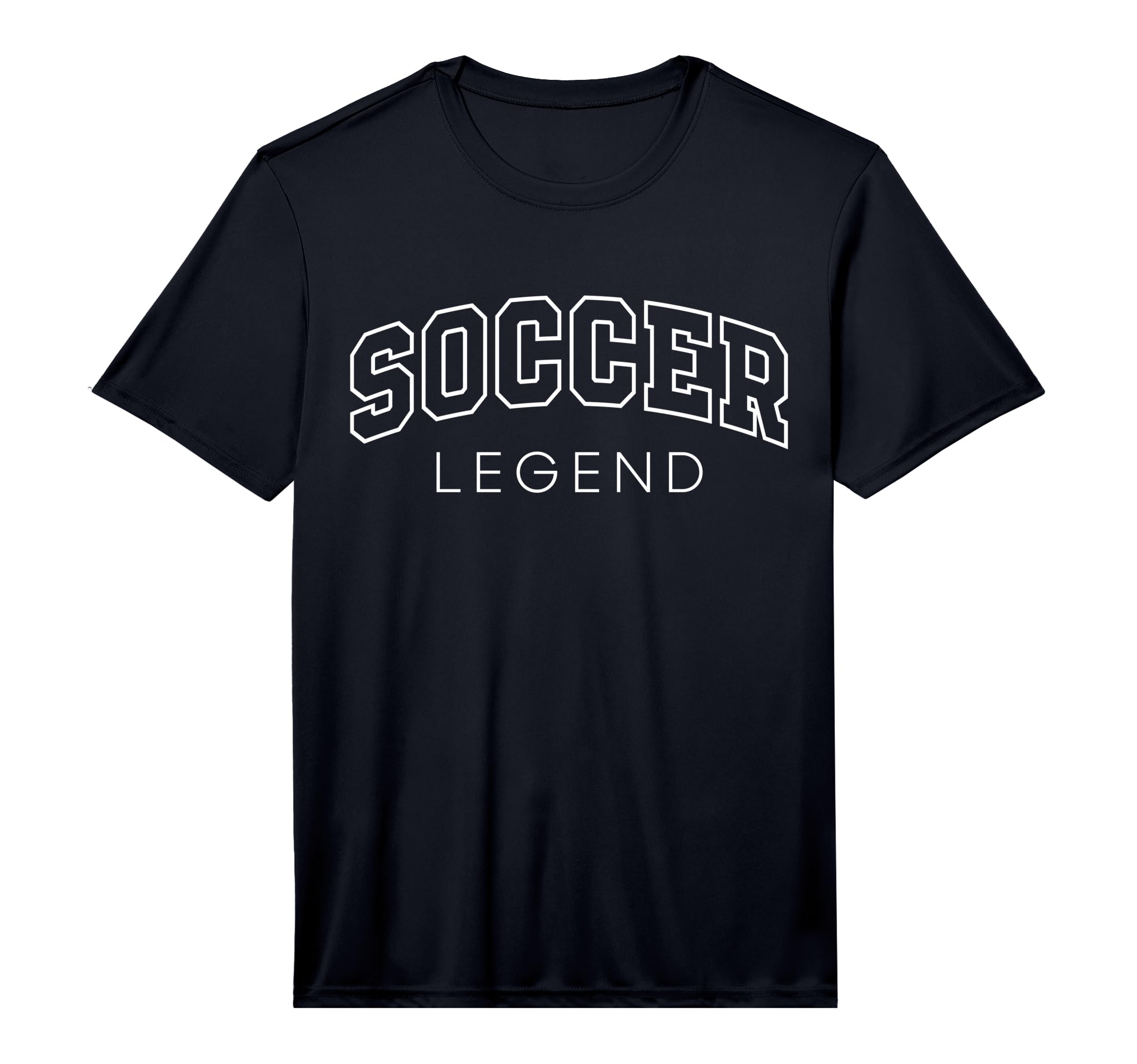 Soccer Legend Funny Athletic T-Shirt - Fun Novelty Design for Adults