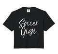 Soccer Grandmother Matching Soccer Gigi Hoodie - Novelty Apparel Unisex