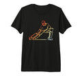 Field Hockey Goalkeeper Sketch Tri T-Shirt - Fun Novelty Design for Adults