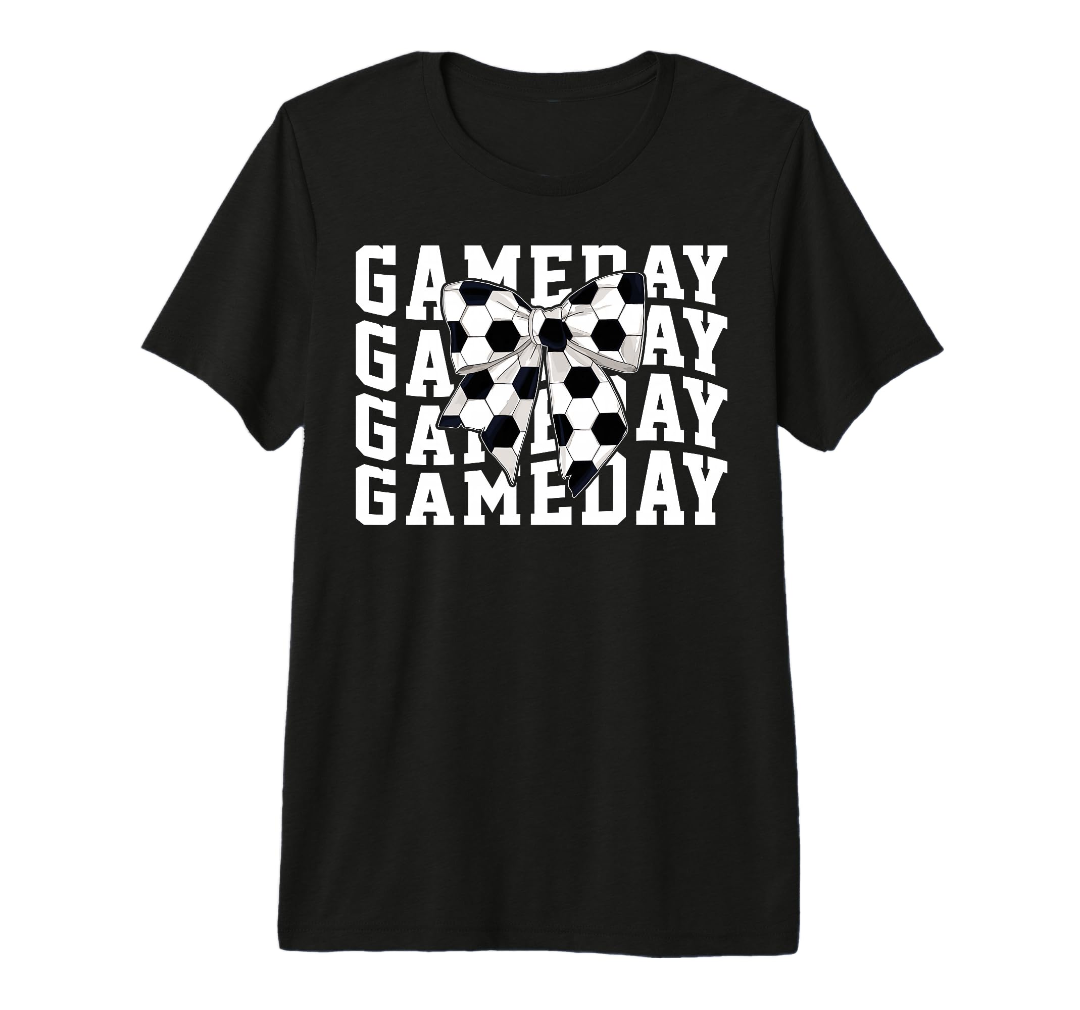 Game Day Soccer Lover Trendy Coquette T-Shirt - Minimalist Print Unisex