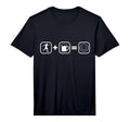 Mens Soccer And Beer Soccer Lover T-Shirt - Aesthetic Graphic for Adults