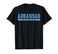 Arkansas Soccer Sky Blue Text T-Shirt - Aesthetic Graphic Unisex