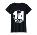14Th Birthday Soccer Player Football 14 T-Shirt - Graphic Print Unisex